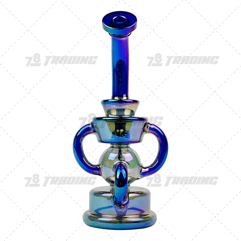 Legendary Glass Metallic Chrome Recycler LG334