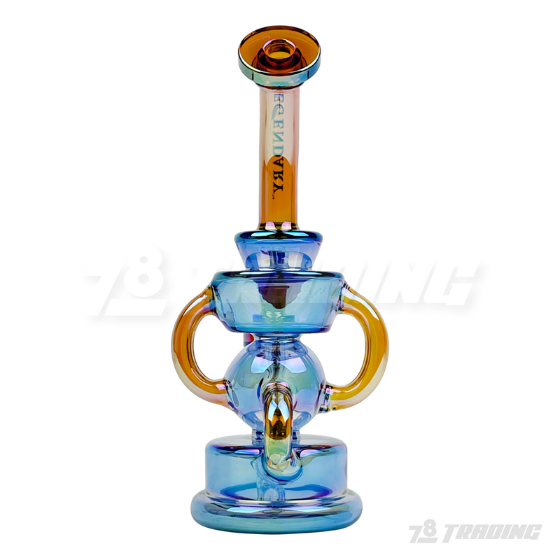 Legendary Glass Metallic Chrome Recycler LG334