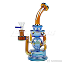 Legendary Glass Metallic Chrome Recycler LG334