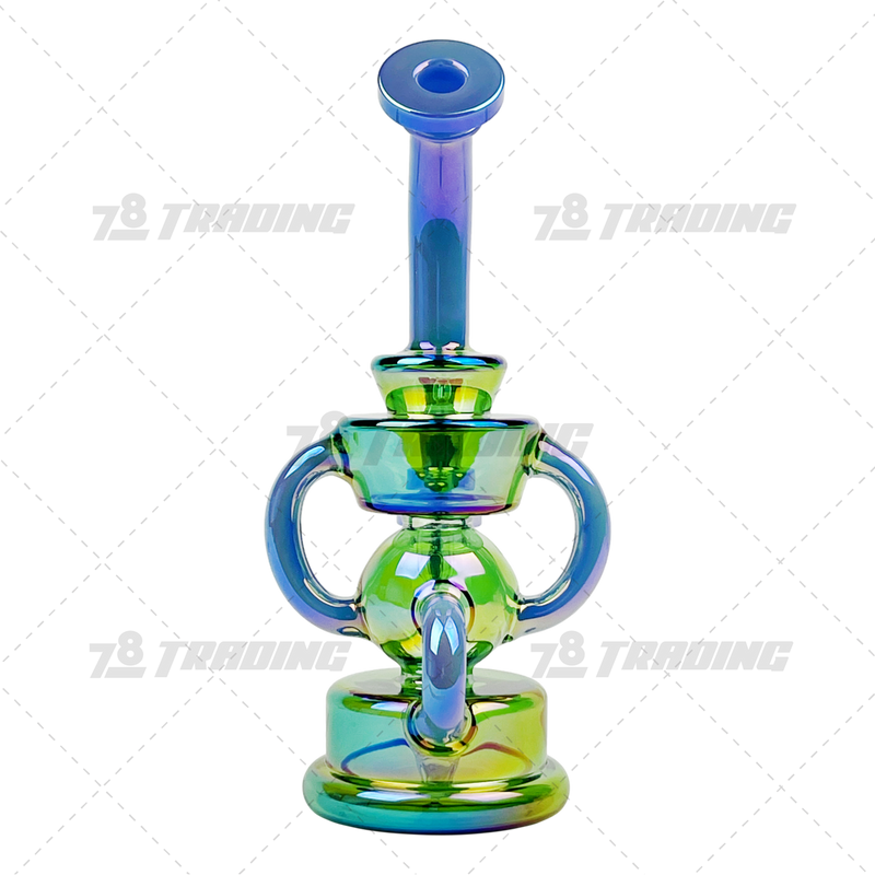 Legendary Glass Metallic Chrome Recycler LG334