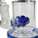 Twist Glass 6inches Bent Neck Glass Rig with Diffuser - RM140