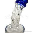 Twist Glass 6inches Bent Neck Glass Rig with Diffuser - RM140