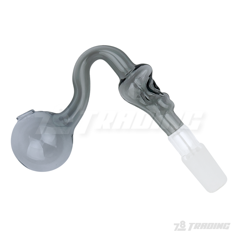 Colorful Skull Oil Burner Pipe Bowl 14mm Joint