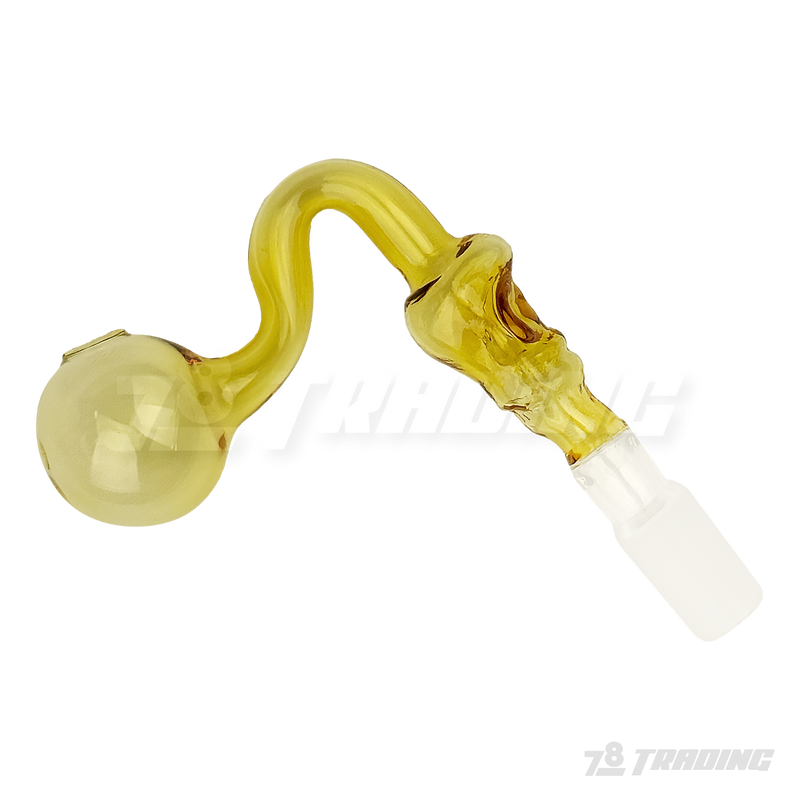 Colorful Skull Oil Burner Pipe Bowl 14mm Joint