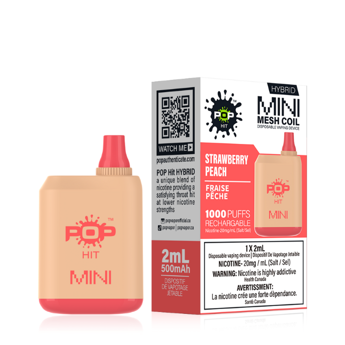 Pop Box Mini 1000 Disposable Vape Device - 10ct