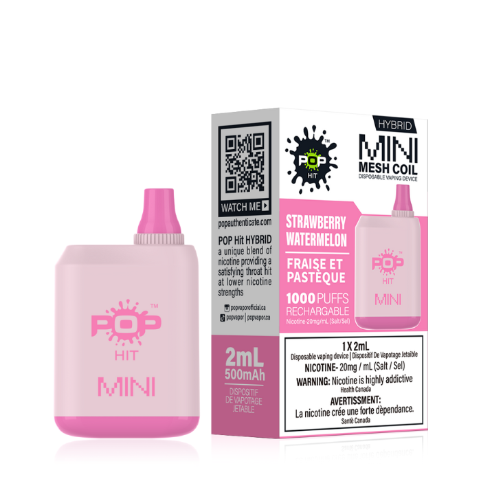 Pop Box Mini 1000 Disposable Vape Device - 10ct