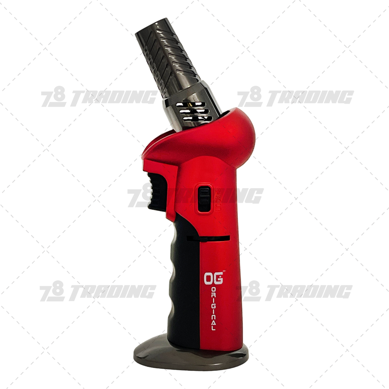 OG Original Rotating Angles Single Jet flame Torch TR013 - RED