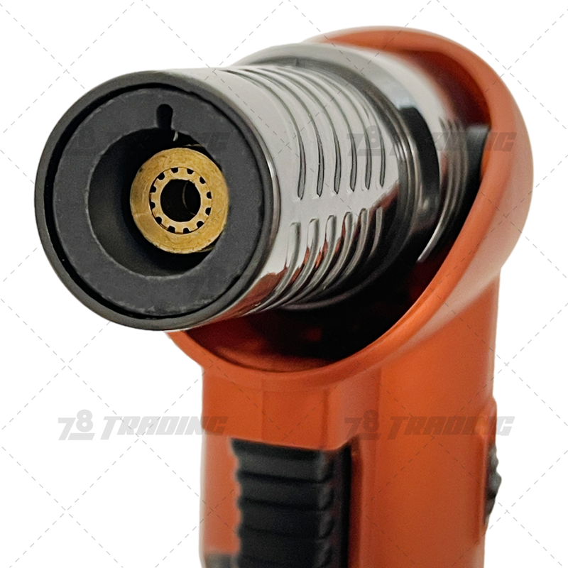 OG Original Rotating Angles Single Jet flame Torch TR013 - ORANGE