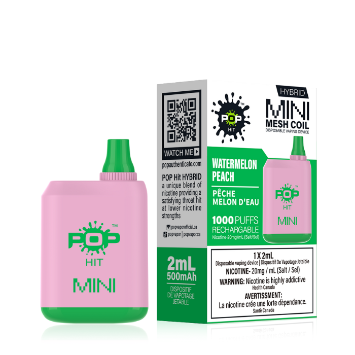 Pop Box Mini 1000 Disposable Vape Device - 10ct