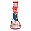 3D Art Glow In Dark Glass Beaker - Super Mario