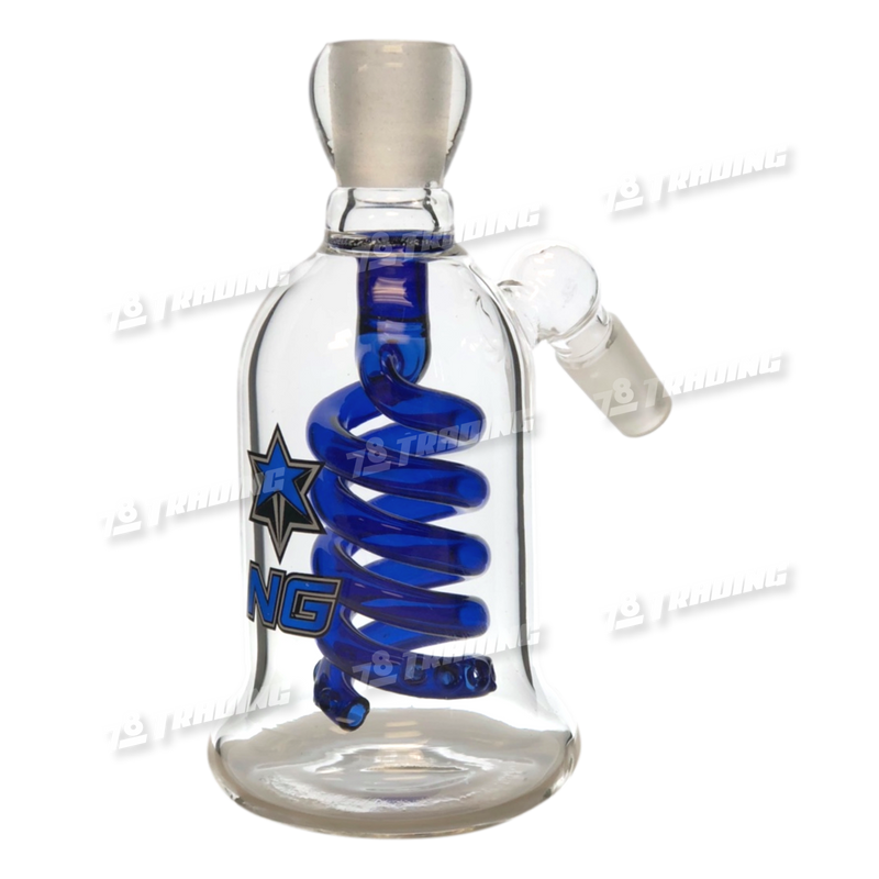 Nice Glass Coil Perc Ash catcher PTKS-L - 2Colors