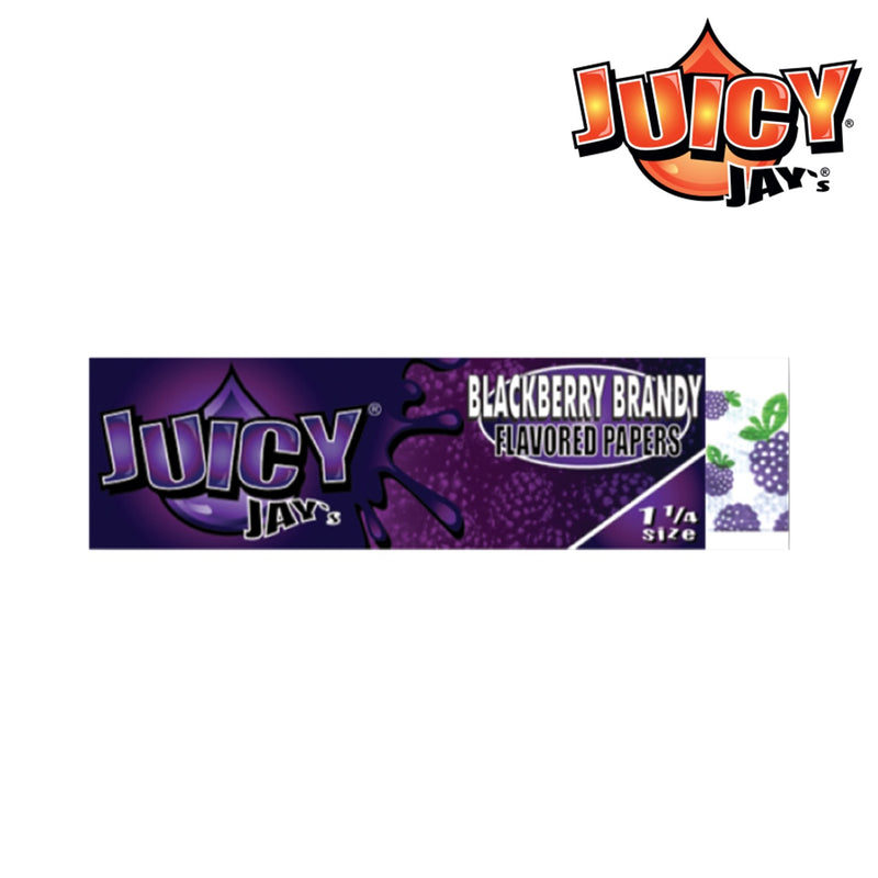 Juicy Jay’s Blackberry Brandy Flavoured Rolling Papers 1 1/4