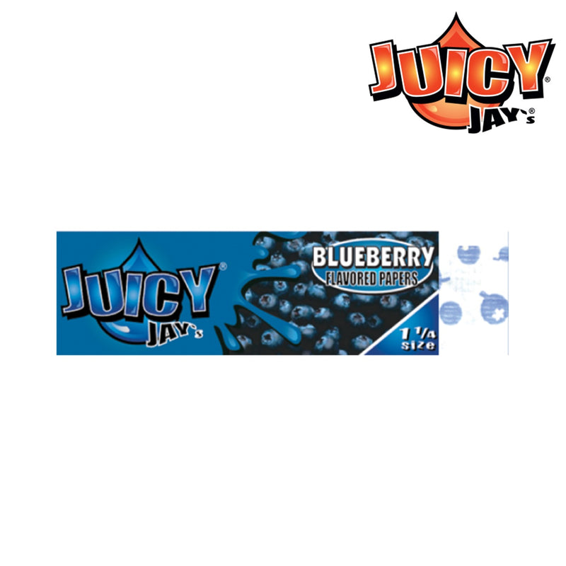 Juicy Jay’s Blueberry Flavoured Rolling Papers 1 1/4