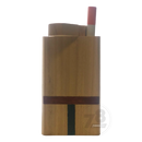 Wood Dugout with One Hitter 4inch Light Brown