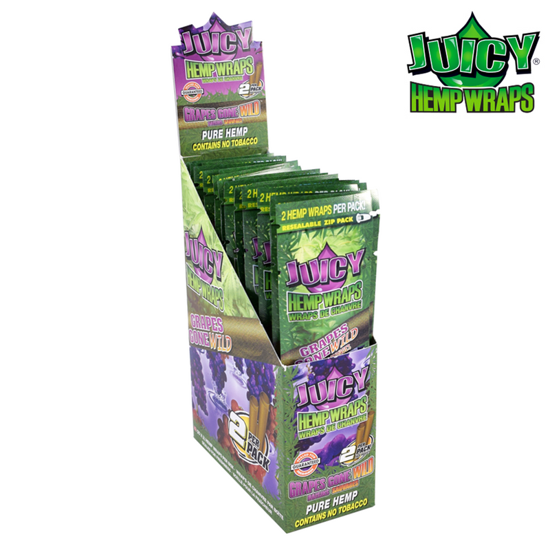 JUICY HEMP WRAPS – GRAPES GONE WILD