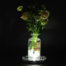 LED Light Base Display Multicolors RGBW LED Coaster 8inch