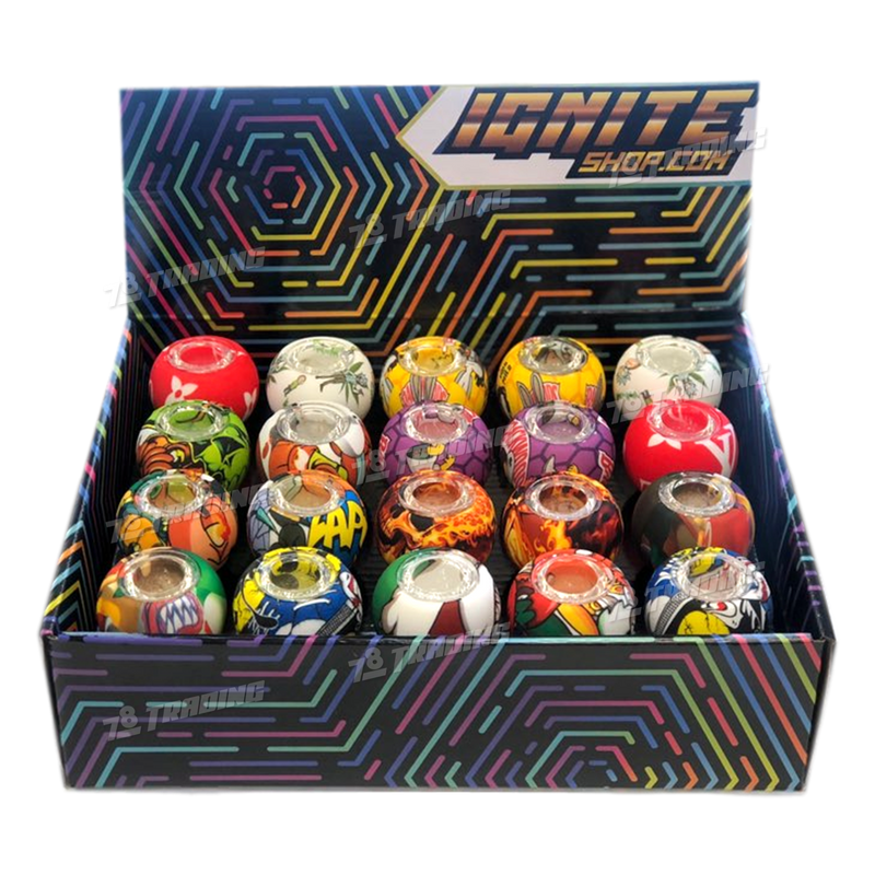 Silicone Bowl Piece 14mm 20Pcs/Box