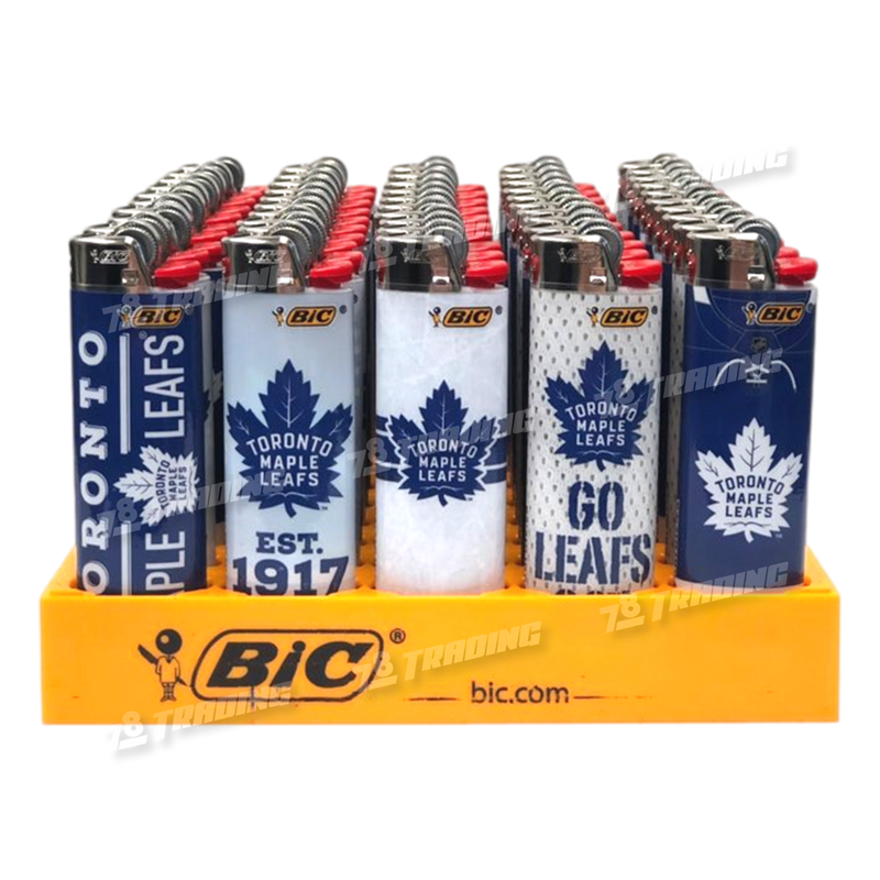BIC Lighter MAXI - NHL-Toronto Maple Leafs