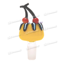 Fruit Deco 14mm Bowl Piece CHERRY by OG Original Glass - 3 Colors