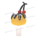 Fruit Deco 14mm Bowl Piece CHERRY by OG Original Glass - 3 Colors