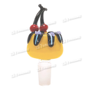 Fruit Deco 14mm Bowl Piece CHERRY by OG Original Glass - 3 Colors