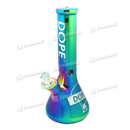 DOPE Metallic Chrome Beaker 13" w/Marijuana Pendant Key Chain - BART SIMPSON