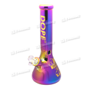 DOPE Metallic Chrome Beaker 13" w/Marijuana Pendant Key Chain - HARLEY QUINN