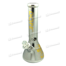 DOPE Metallic Chrome Beaker 13" w/Marijuana Pendant Key Chain - HARLEY QUINN