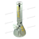 DOPE Metallic Chrome Beaker 13" w/Marijuana Pendant Key Chain - JOKER