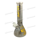 DOPE Metallic Chrome Beaker 13" w/Marijuana Pendant Key Chain - HELLO KITTY