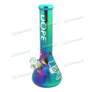 DOPE Metallic Chrome Beaker 13" w/Marijuana Pendant Key Chain - HELLO KITTY