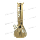 DOPE Metallic Chrome Beaker 13" w/Marijuana Pendant Key Chain - HELLO KITTY