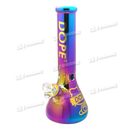 DOPE Metallic Chrome Beaker 13" w/Marijuana Pendant Key Chain - HELLO KITTY