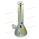 DOPE Metallic Chrome Beaker 13" w/Marijuana Pendant Key Chain - PIKACHU