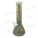 DOPE Metallic Chrome Beaker 13" w/Marijuana Pendant Key Chain - RICK N MORTY