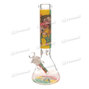 Rasta Smoking Man Beaker 14inches 7mm GB1116 - 3 Designs
