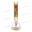 Rasta Smoking Man Beaker 14inches 7mm GB1116 - 3 Designs