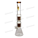 INFINIT GLASS 8 arms Dual Perc. 20" 7mm GP1535 - 5Colors