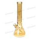 INFINITI GLASS Metallic Chrome Snowflake Pattern 14" 7mm - 6Colors