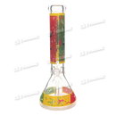 Colorful Leaf Pattern Beaker 14inches 7mm - 5 Designs