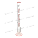 Infiniti Glass Pastel Color with Four Percolator 22inches 7mm GP1816 - 2 Colors