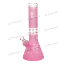 Infiniti Glass Frost Star Pattern Beaker 12inches GP1904 - 3 Colors