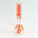 Honeycomb Decal Beaker 14inches - 4 Colors