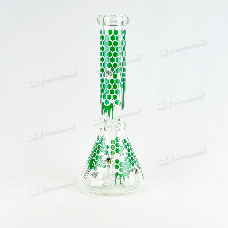 Honeycomb Decal Beaker 14inches - 4 Colors