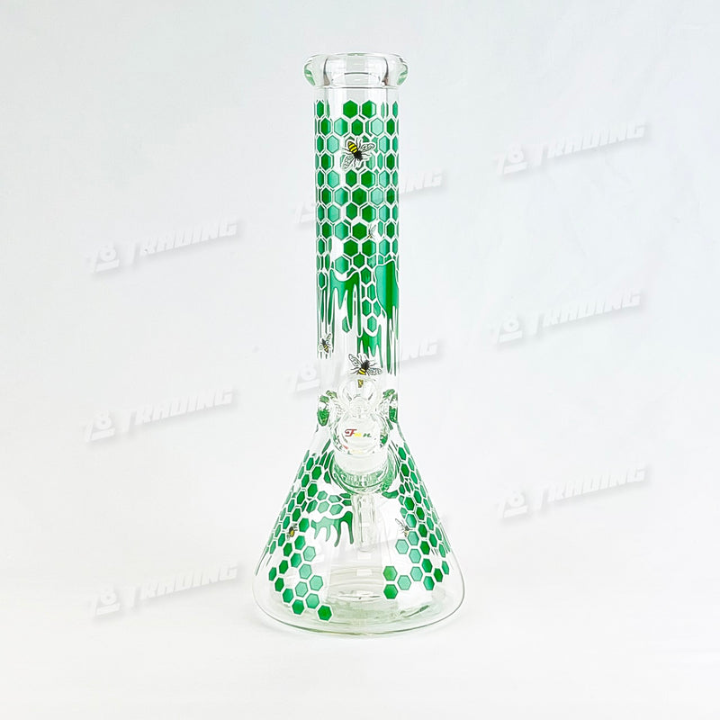 Honeycomb Decal Beaker 14inches - 4 Colors