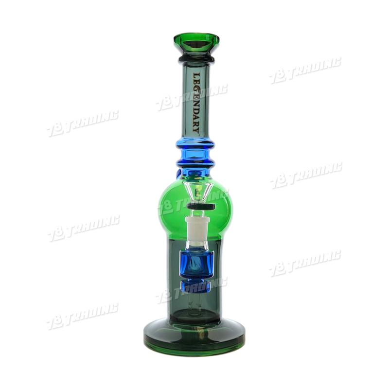 Legendary Glass LG198 Bubble Rig - 4Colors