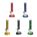 Legendary Glass LG210 Paisley Pattern Beaker 14inch 5Colors