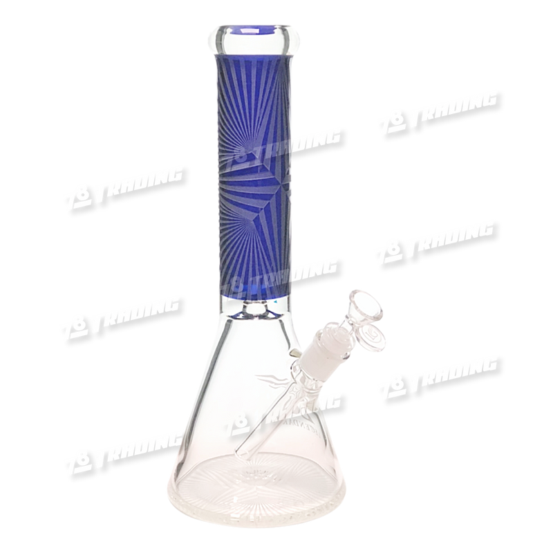 Legendary Glass Sandblast Beaker LG269 12 inches 9mm