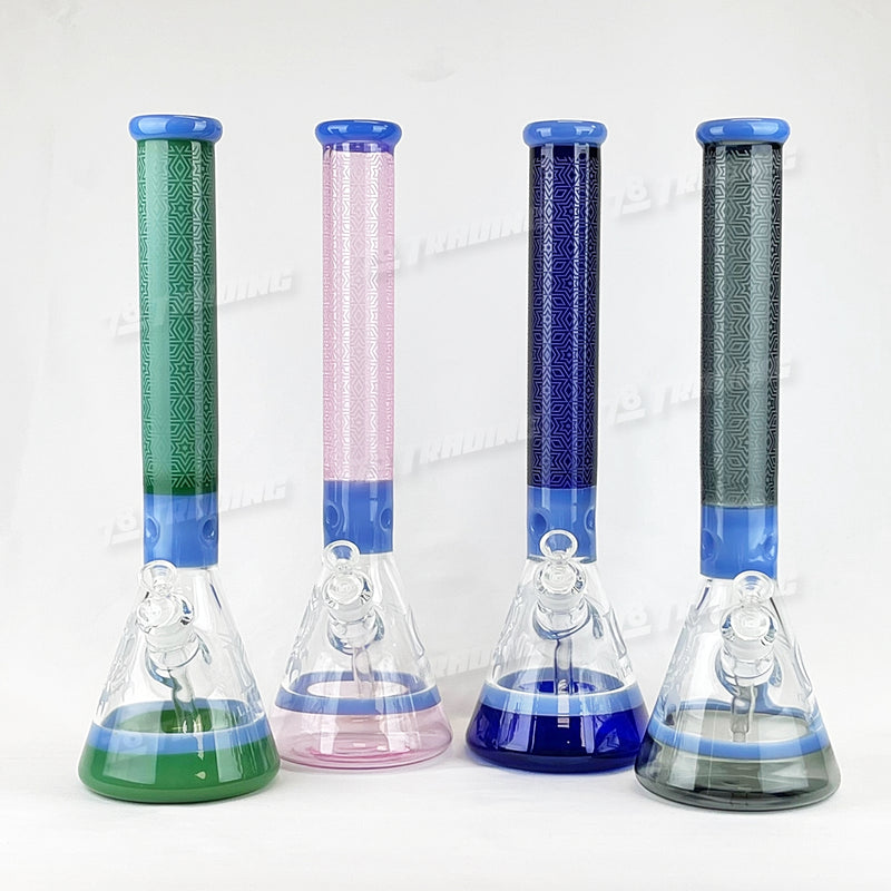 Legendary Glass Multi Color Beaker LG300 - 4 Colors