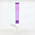 Legendary Glass Colorful Sandblast Beaker LG310 16inches